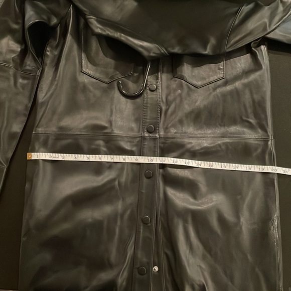 ZARA leather shirt dress - Picture 12 of 12